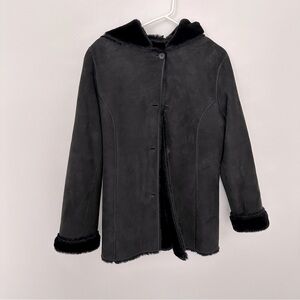 VINTAGE BARNEYS‎ NEW YORK, 100% Lambskin Coat, Made in Italy